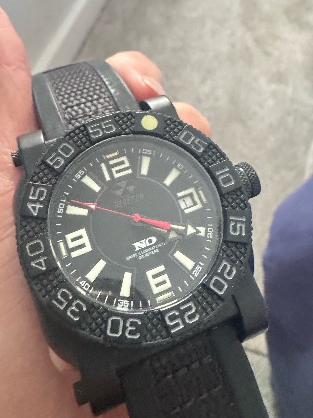 Gryphon Reactor Watch Black